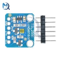 3.3V 5V TSL2591 โมดูลเซ็นเซอร์วัดแสงดิจิตอลช่วงไดนามิกสูง IIC I2C Light Sensor Breakout Module SL2591 Electronic DIY Board