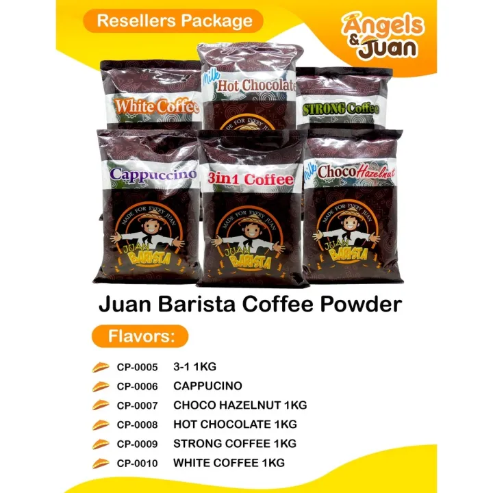 Resellers Package for Juan Barista Coffee pack of 5pcs | Lazada PH