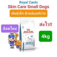 ถูกที่สุด!! Royal Canin Skin Care Small Dog 4kg อาหารสุนัข สุนัขโต พันธุ์เล็ก ผิวหนังแพ้ง่าย