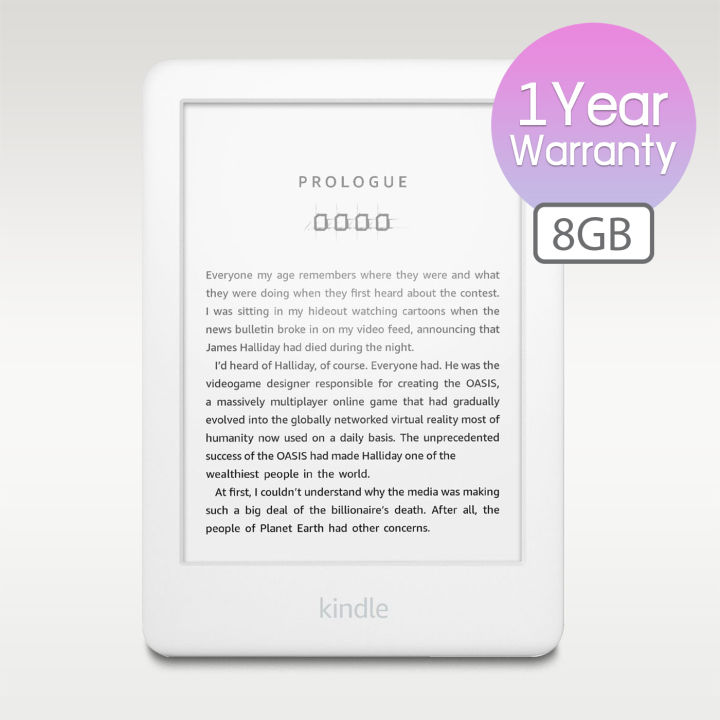 amazon-all-new-kindle-basic-3-2019-8gb-built-in-front-light-white-includes-special-offers-รุ่นปัจจุบันพร้อมไฟหน้อจอ-รับประกัน-1-ปี-hola-hi-fi