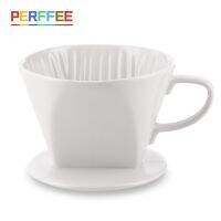 hotx【DT】 Dripper Drip Funnel 103 Hand Brewed Filter Barista Pour Over Brewing Cup