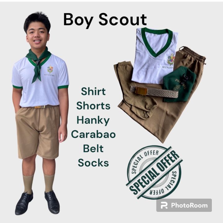 Scouting Uniform BSP Boy Scout Set ( 6 in 1) | Lazada PH