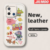 เคส JIUMOO สำหรับ Xiaomi Redmi 12C เคส M5s POCO C55 POCO ลายการ์ตูนหุ่นยนต์ของเล่นน่ารักดีไซน์ใหม่เคสซิลิโคนนิ่มเคสใส่โทรศัพท์หนังกันกระแทกเลนส์กล้องถ่ายรูปเคสป้องกันรวมทุกอย่าง