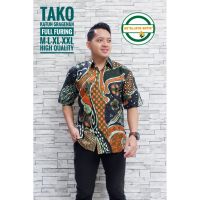 Aljaya TAKO Shirt BATIK Men SOLO Short Sleeve FULL FURING ORI PREMIUM Top MODERN Traditional BABON Training Traditional Traditional Wisamoro Training Numbern Traditional Traditional Wisamoro Traditional Traditional Wisamoro Traditional Wisa