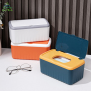 KS Multifunctional storage tissue mask box with cover desktop sundries