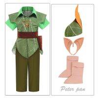 【YP】 Kids Tinkerbell Baby Boys Elves Outfits Pan Costumes