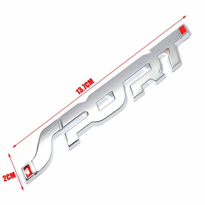 sport-logo-emblem-car-trunk-fender-badge-3d-sticker-metal-decal-accessory-silver