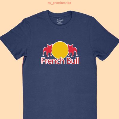 เสื้อยืดพิมพ์ลายแฟชั่นเสื้อยืดลาย French Bull เสื้อยืดคนรักหมา เสื้อยืด เฟรนช์ บูลด็อก คอกลม แขนสั้น ไซส์ S - 2XL  FKC4