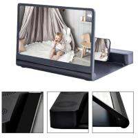 F12 Hd Mobile Phone Amplifier 12 Inch Large Screen Bluetooth-compatible Dual Speaker Shape 6d Video Amplifier Bracket