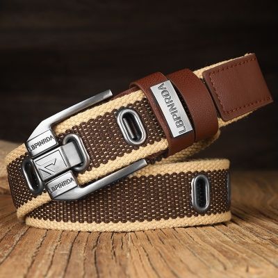 Military Tactical Hunting Canvas Belt Unisex Fashion Trend Jeans Accessories Business People Luxury Designer Nylon Youth Belt