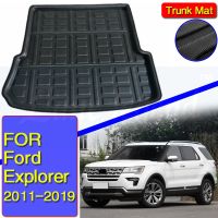 แผ่นรองซับในรองเท้าบูท Error ถาดท้ายรถสำหรับ Ford Explorer 2011 2012 2013 2014 2015 2016 2017 2018 2019กันน้ำ