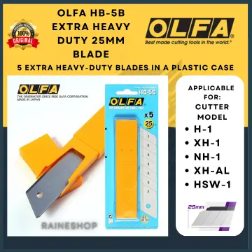 Olfa HB-5B 25 mm Replacement Blades - 5 Pack