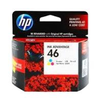 Inkjet Cartridge 46 (CZ638AA) 3 Colors HP.ตลับหมึกอิงค์เจ็ท 46 (CZ638AA) 3 สี HP