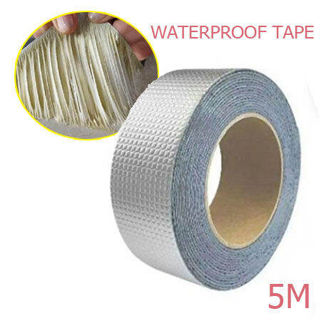 Aluminum Foil Butyl Rubber Tape Self Adhesive High Temperature ...