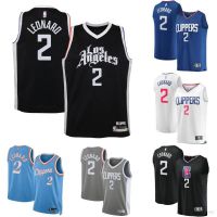 คุณภาพสูง Bkb เสื้อกีฬาบาสเก็ตบอล แขนกุด ลายทีม NBA Jersey Los Angeles Clippers Leonard 2022 พลัสไซซ์