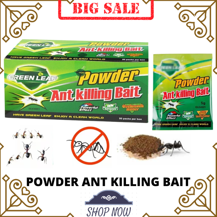 High Quality POWDER ANT KILLING BAIT Effective Green Leaf Powder