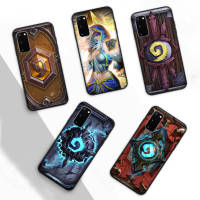 133GT Hearthstone อ่อนนุ่ม เคสโทรศัพท์ หรับ OPPO  ปก (Black)