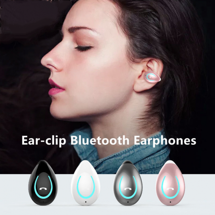 Single Earclip Fone Bluetooth Earphones Wireless Headphones Sports