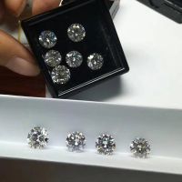 2022 Wholesale Loose Moissanites Diamond 4ct 11mm EF Color VVS GRA Certified Stone Jewelry Moissanites Gemstones