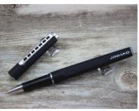 หัวปากกาโลหะสีดำสำหรับเขียนหมึก Jinhao ของขวัญ0.38สำนักงานสำหรับปากกาพิเศษเรียบปากกาเครื่องเขียนสุดหรูอุปกรณ์ปากกา