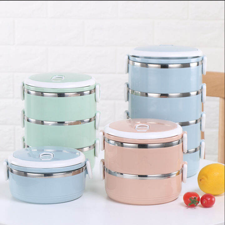 304 stainless steel food grid insulation lunch box creative bento box ...