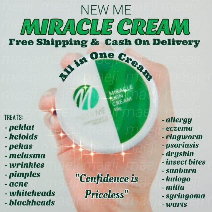 ORIGINAL NEWME MIRACLE SKIN CREAM 50g Set of 2 for ALL SKIN PROBLEMS Scars Stretchmark Keloid