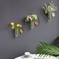 【NEW】【Penghantaran Privasi Tinggi】ins Wall Hydroponic Wall Hanging Vase Dining Room Wall Wall Hangings Home Living Room Background Wall Decorations Wholesale