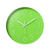 Plastic Mute Wall Clock Creative Fashion Living Room Digital Scale Wall Clock Hanging Watch Home Decor