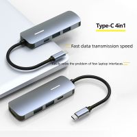 USB C HUB 4K 60Hz Tipe C ke HDMI 2.0 RJ45 PD 100W adaptor untuk Macbook Air Pro iPad Pro M2 M1 PC Aksesori USB 3.0 HUB