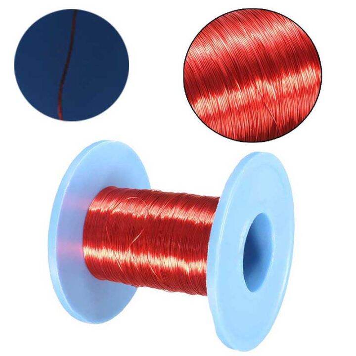 KPL 100m Wire 0.2mm Red QA Enameled Copper Wire Coil
