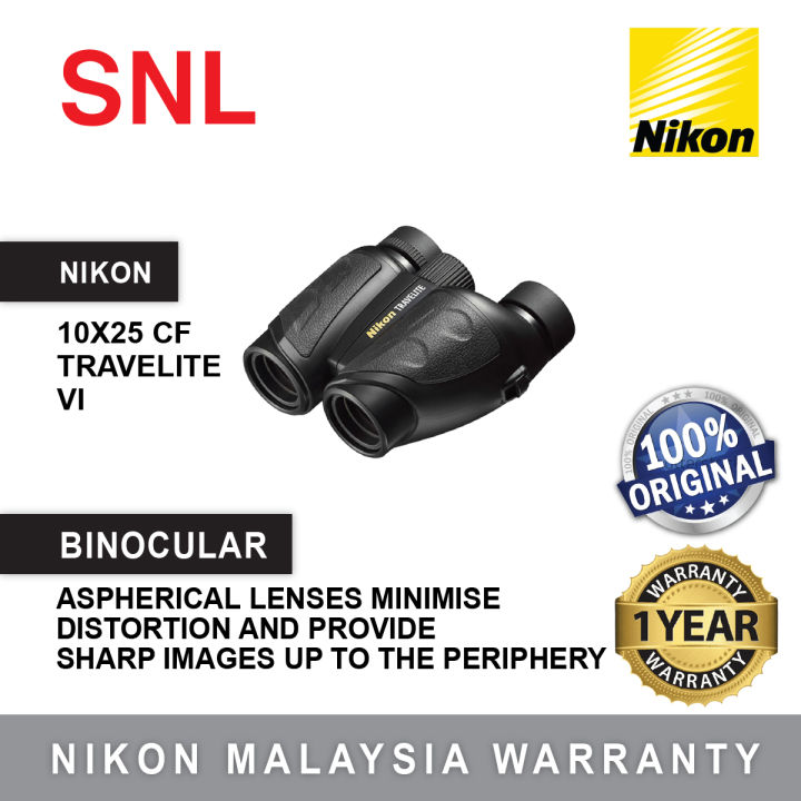 nikon 10x25 travelite binoculars