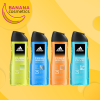 อาดิดาส ครีมอาบน้ำสำหรับผู้ชาย 400 มล. Adidas Shower Gel 3 in 1  เจลทำความสะอาด ผิวกาย เส้นผม และผิวหน้า