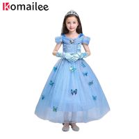 Kids Dress for Girls Princess Party Baby Performance Prom Clothing Bridesmaid Christmas Birthday Gift Maxi Ceremonial Dress