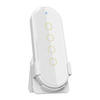 Tuya Wifi Zigbee Wireless Scene Touching Switch Light Remote Controller with Fluorescent Function for Smart Home