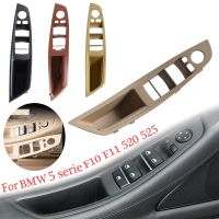 Original Left Hand Drive LHD For BMW 5 Series F10 F11 F18 Beige Black Brown Car Interior Inner Door Handle Panel Pull Trim Cover