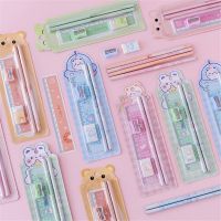 New Semester Pencil Stationery Set New Pencil Eraser Pencil Sharpener Ruler Stationery Set Student Supplies Children 39;s Day Gifts