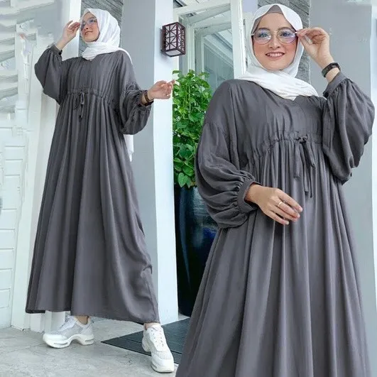 inner dress hitam lengan panjang di malaysia