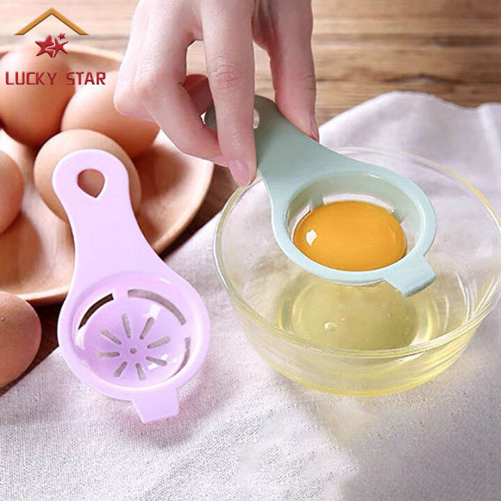 2in1 Egg White Separator Egg Strainer Yolk Separator Gadgets Divider