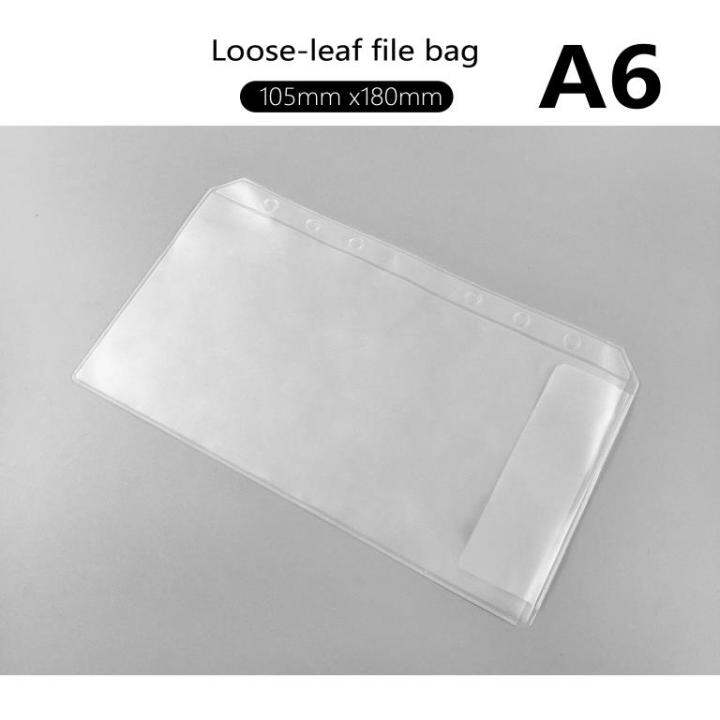 bnesos Stationary Ziplock Binder Pocket Sleeves Binder Filler Bag Loose