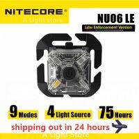 Original Nitecore NU06 LE Headlamp IR Signal Light Warning Lights Signal Lamp Bicycle Lights Climbing Light Emergency Police