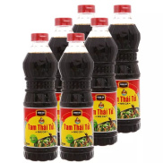 Lốc 6 chai Nước tương Tam Thái Tử Nhị ca 500ml