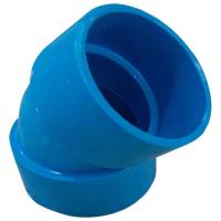 ข้องอบาง 45 องศา ท่อน้ำไทย 1 1/2 นิ้ว สีฟ้าELBOW PIPE FITTING 45-DEGREE NON-PRESSURE THAI PIPE 1 1/2IN BLUE **ใครยังไม่ลอง ถือว่าพลาดมาก**