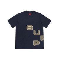 ราคาถูกเสื้อยืดผ้าฝ้ายพิมพ์ลายแฟชั่น Supreme Stagger TeeshirtS-5XL