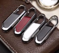 Metal Carabiner leather usb flash drive pen drive 64GB 8GB 16GB 32GB 128GB pendrive real capacity memory stick disk free shippin