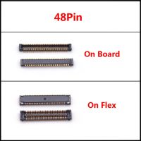 1Pcs Lcd Display Screen Flex FPC Connector สําหรับ Samsung Galaxy A7 2018 A750 A750F S6 Edge G925 G925V G928 ปลั๊กออนบอร์ด 48 พิน