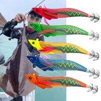 hot！【DT】 Squid Jig 13cm luminous Bait with sound lure jig octopus sea cuttlefish hook