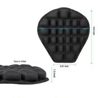 ；‘【- 3D Sunscreen Comfort Motorcycle Seat Cushion Gel Seat Motorbike Pillow Pad Anti Slip Gel Seat Cushion Saddles Air Cover