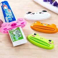 Cartoon Toothpaste Squeezer Dispenser Facial Cleanser Clips Kid Toothpaste Tube Saver Toothpaste Squeezer Bathroom Accessories