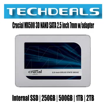 Crucial MX500 SATA 2.5-Inch Solid State Drive - 500GB SSD- -CT500mx500SSD1