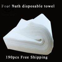 hotx 【cw】 Nonwoven Fabric for Outdoor 28 x 58cm (190pcs a parcel) hand towelFoot disposable towel